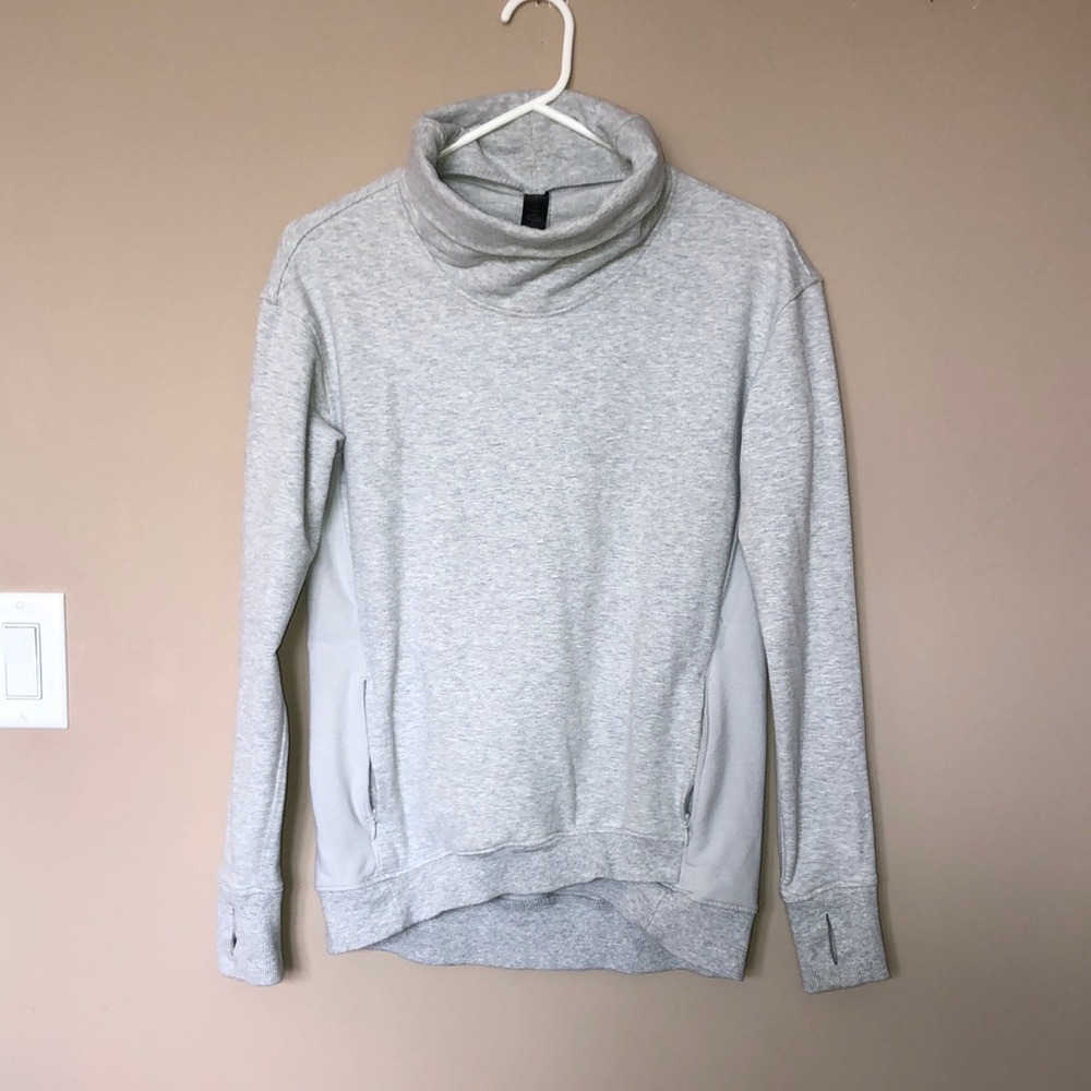 Grey Sweater with Turtleneck